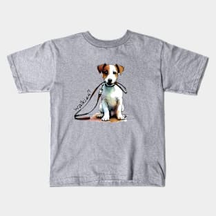 WALKIES - Jack Russell Terrier Kids T-Shirt